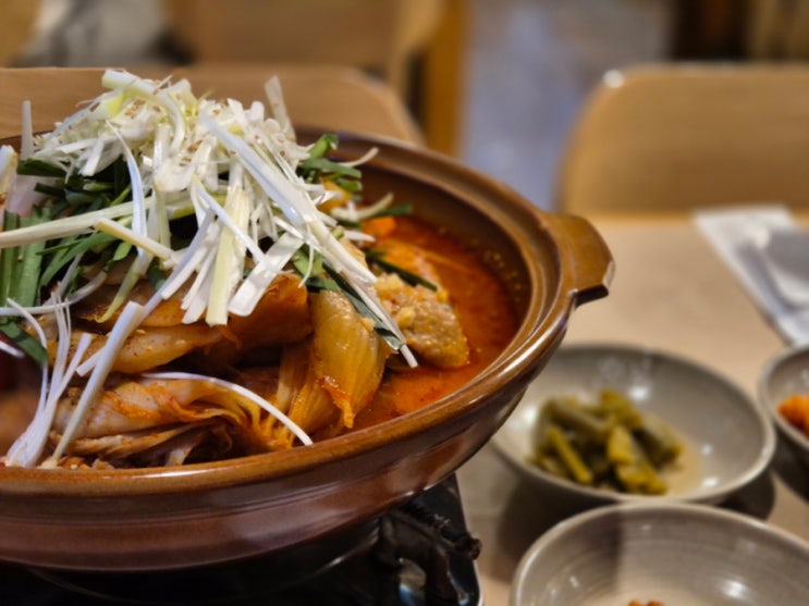  수지 동천 묵은지 닭볶음탕 맛집 부잣집