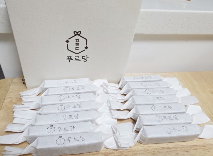  [창원]건강과 맛 모두 사로잡은 창원 상견례 선물 한식 디저트 공방 '푸르당'