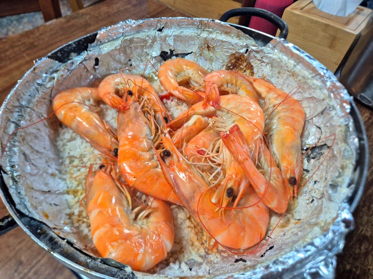   의정부 대하철 개시! 물속세상 소금구이새우 후기