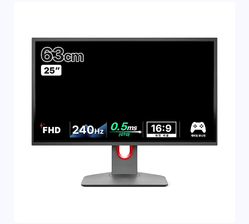 벤큐 XL2540K 240Hz 질주 본능! 승리의 순간, 눈으로 직접 확인하세요