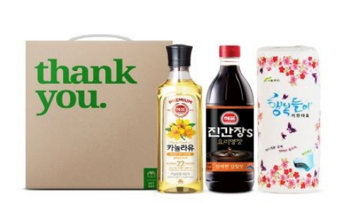 사조 해표 사조참치햄 선물세트 2025년 추석 한가위 명절 카놀라유 식초 간장 대량 세트 주문
