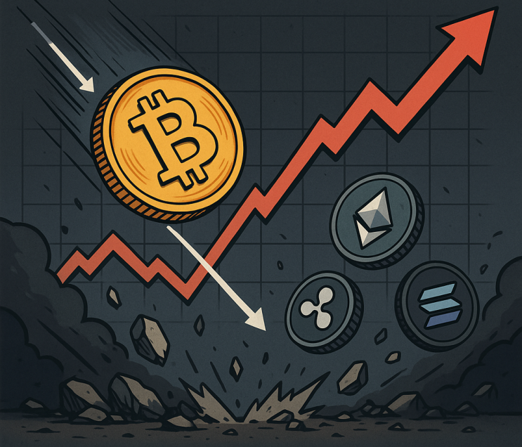 <b>암호화폐 폭락</b> 원인: 금리 인하 기대 무너졌나?