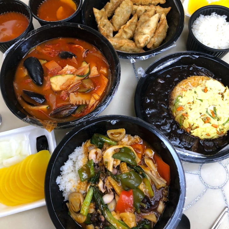  송도 중국집 배달 맛집 메이차이나 짬뽕밥 잡탕밥 볶음밥