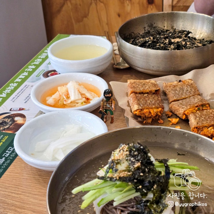  [경기도 광명시 하안동] 밤일마을 막국수 맛집, 밥집 - 개수리막국수 광명밤일마을점