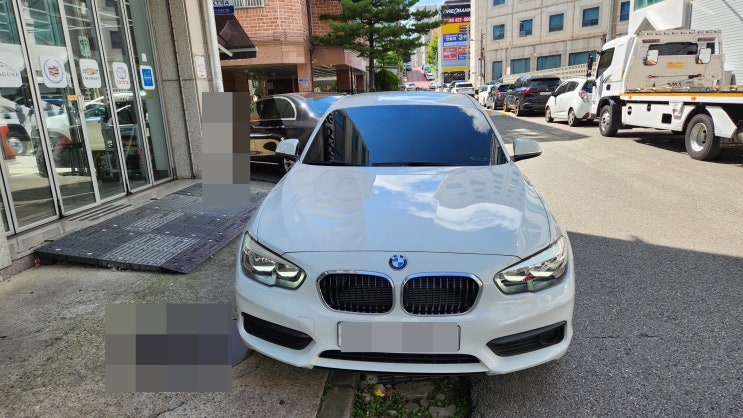  BMW 118D F20 순정 모니터 탈거 카플레이 안드로이드 오토 후방카메라 장착