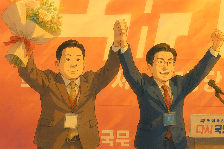 세력과 못 간다" <b>장동혁</b>이 당<b>대표</b> 되자마자 던진 폭탄 <b>발언</b> ️