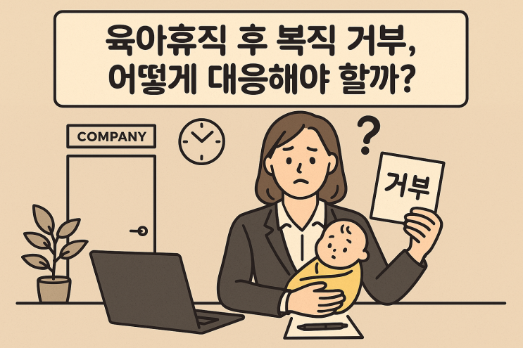 육아휴직 후 복직 거부, 어떻게 대응해야 할까?