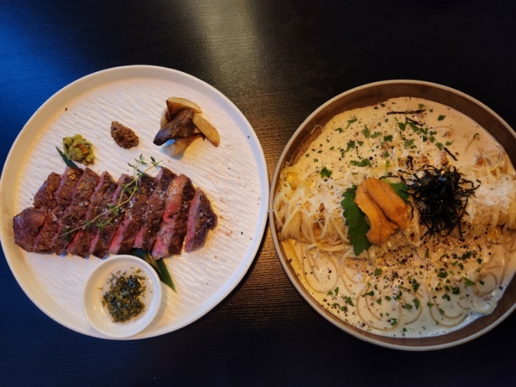  마곡맛집 변두리로바타｜마곡레스토랑에서 와인과 스테이크 제대로