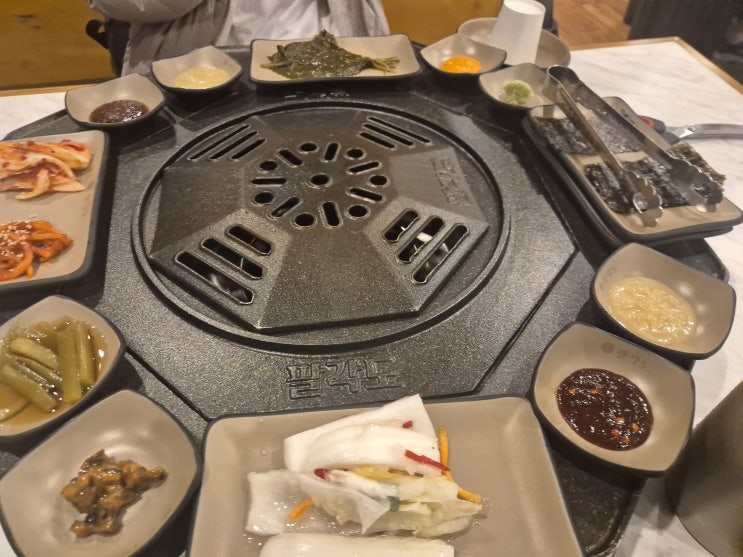  철판 닭갈비는 잊어라! 불맛 제대로, 진주 팔각도 맵불 닭갈비"           (내돈내산)