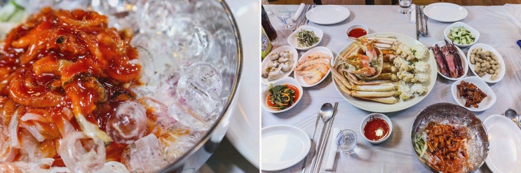  업무 스트레스는 잊고 즐기는 울진 대게의 맛!