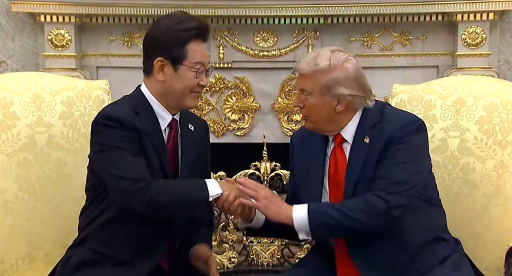한미<b>정상</b>회담 총정리, 李 대통령 "<b>APEC</b>서 김정은 만나자"트럼프... 
