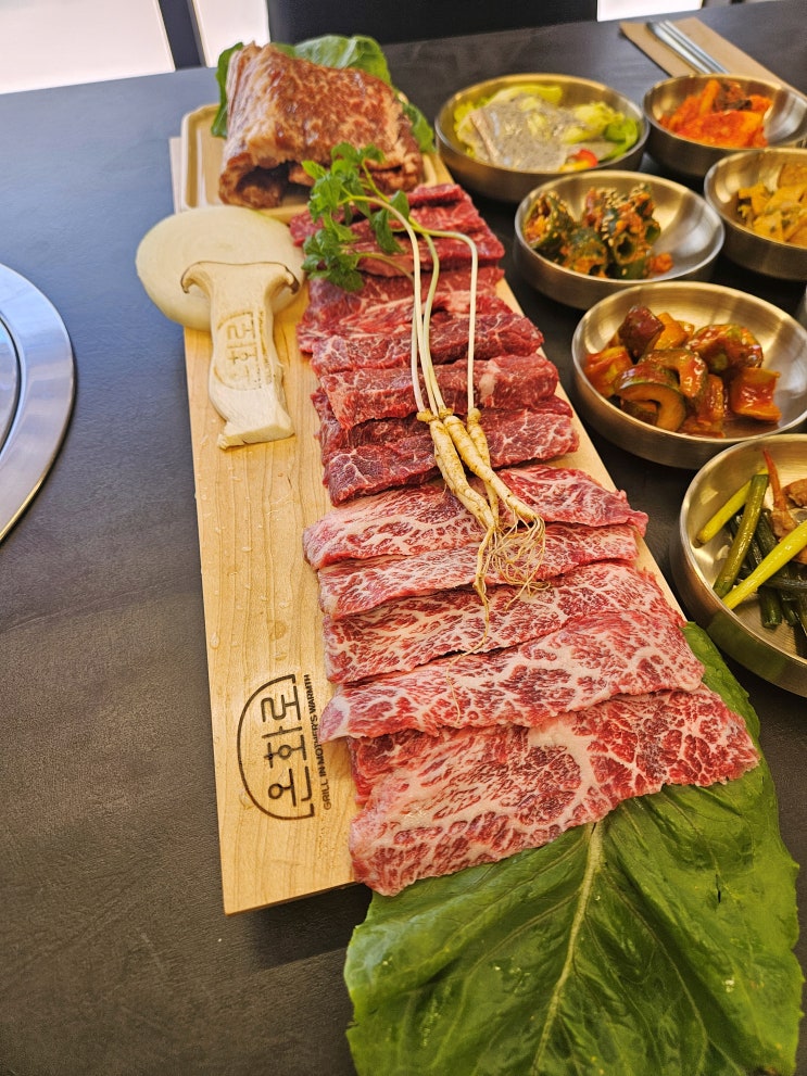  신철원맛집 온화로 방문기, 고기 맛과 쾌적함 모두 잡은 소고기맛집