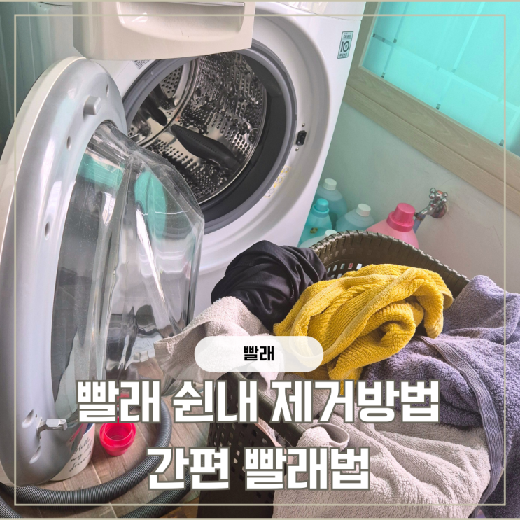  빨래 쉰내 원인과 제거방법 과탄산소다이용 살균 세탁법까지