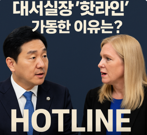  “강훈식 대통령 비서실장, 미국 수지 와일스와 ‘핫라인’ 가동한 이유는?”