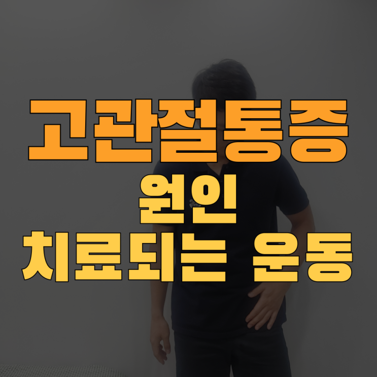  고관절통증 원인 3가지와 치료되는 운동 및 스트레칭은? 전문의가 직접 알려드립니다.