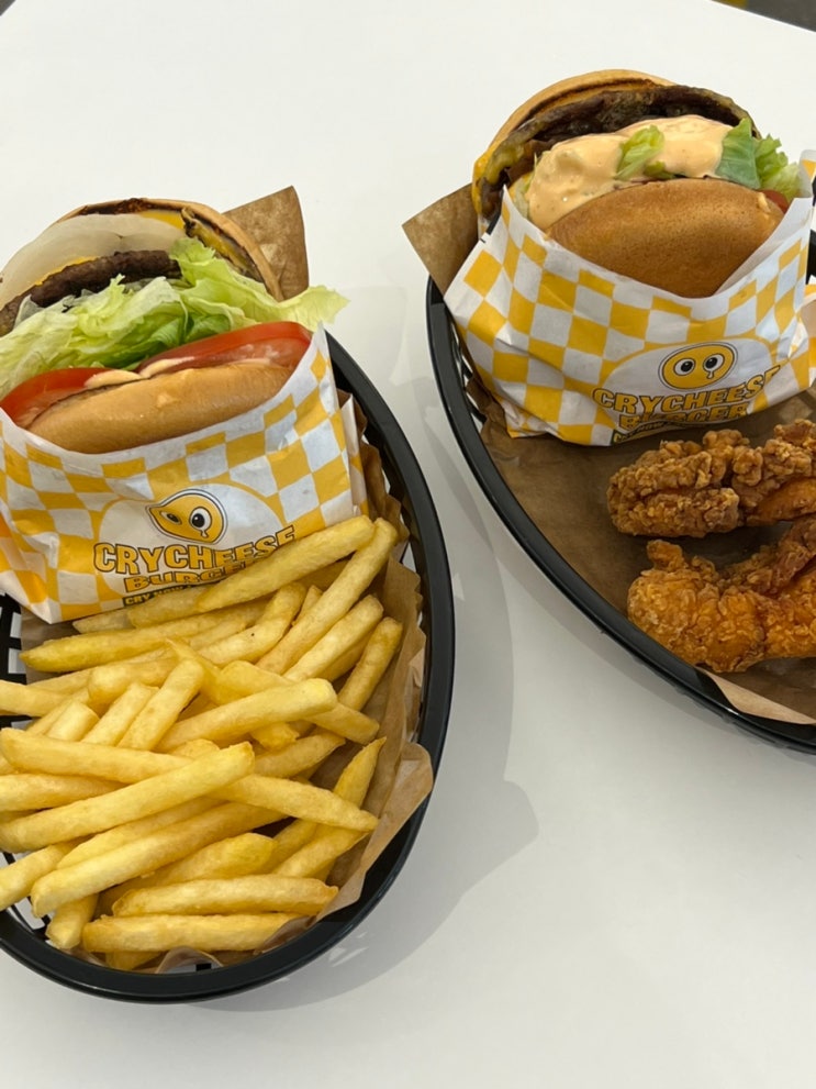  신중동 맛집 크라이치즈버거(여기에 생겨주셔서 감사합니다..)