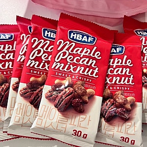 트레이더스 견과류 간식 추천 HBAF 메이플피칸믹스넛 내돈내산