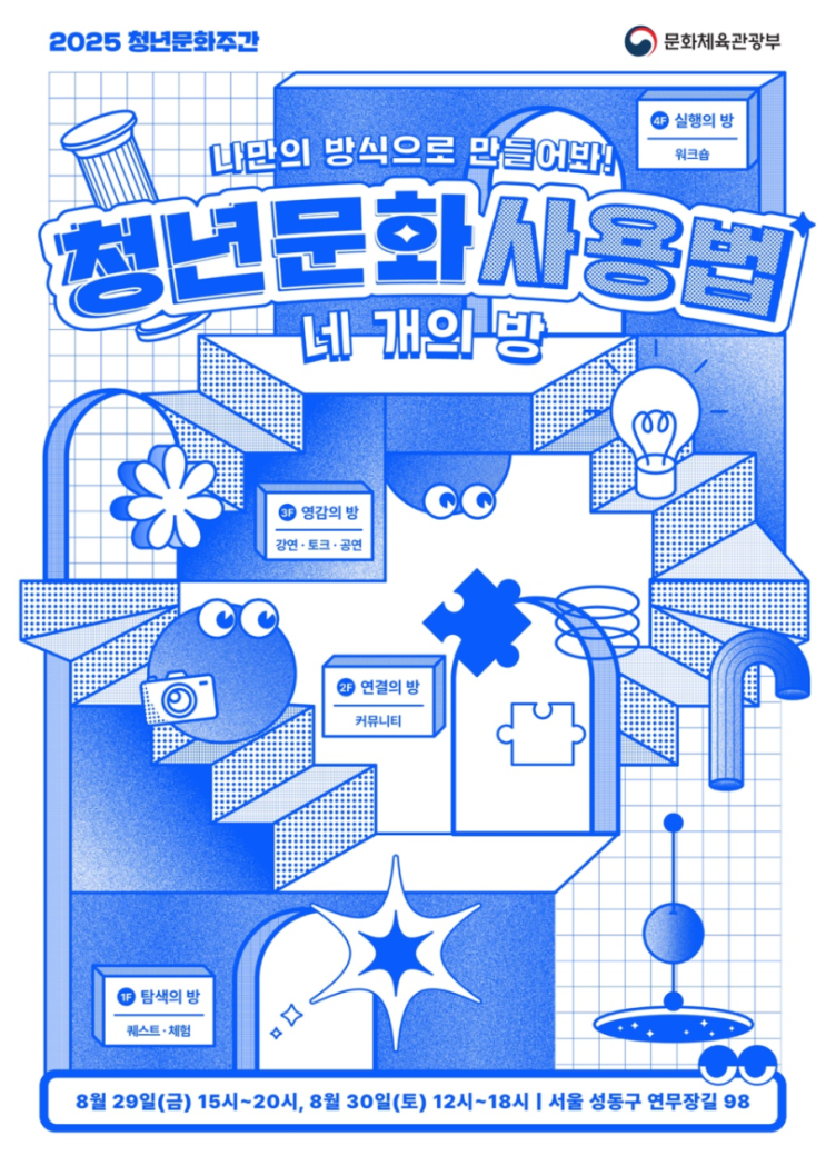 ‘2025 <b>청년</b>문화주간’, 나만의 문화사용법을 찾는다