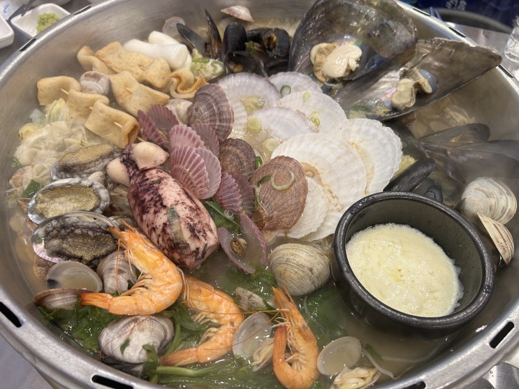  [다산역] 바다를 그대로 담은 푸짐한 조개전골 맛집 추천 <갯벌의조개 다산역점>