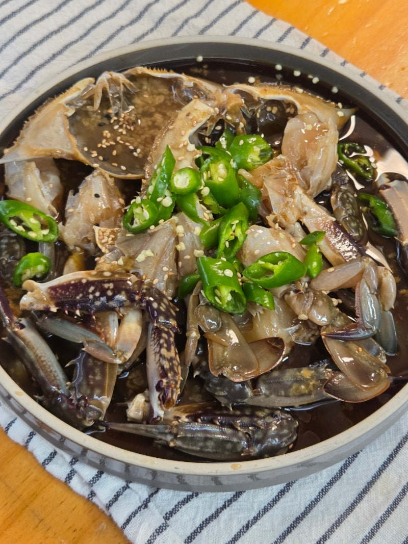 류수영 간장게장 담그는법 간단 레시피