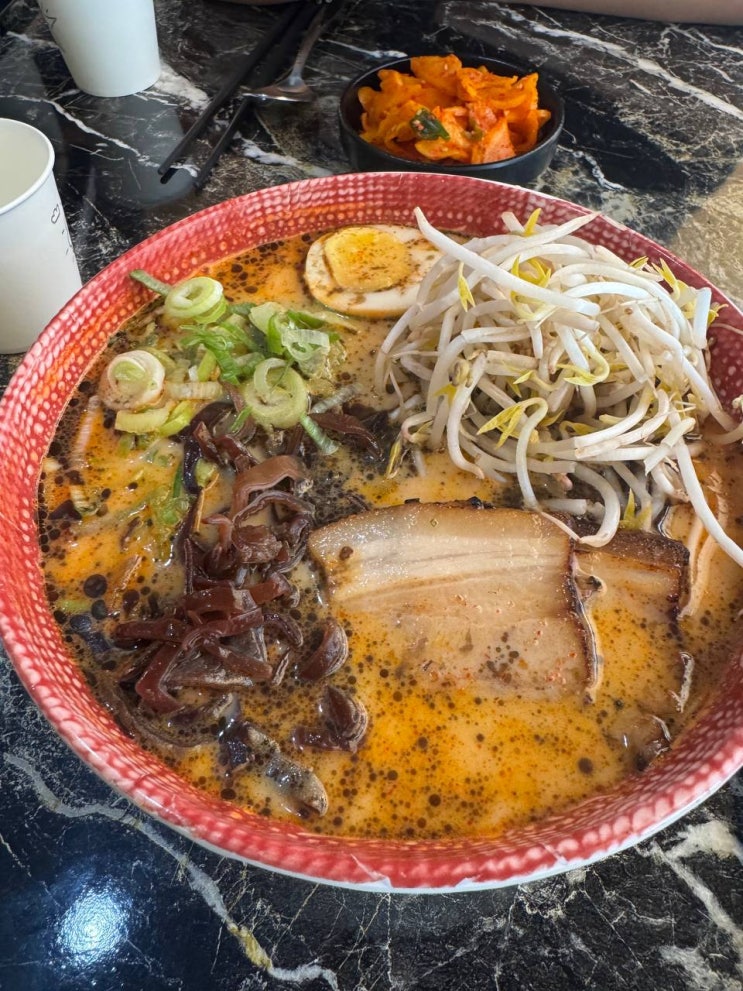  가산 라멘 맛집 '히루방', 카라이 돈코츠 라멘 솔직 후기 (점심엔 공기밥 무제한)