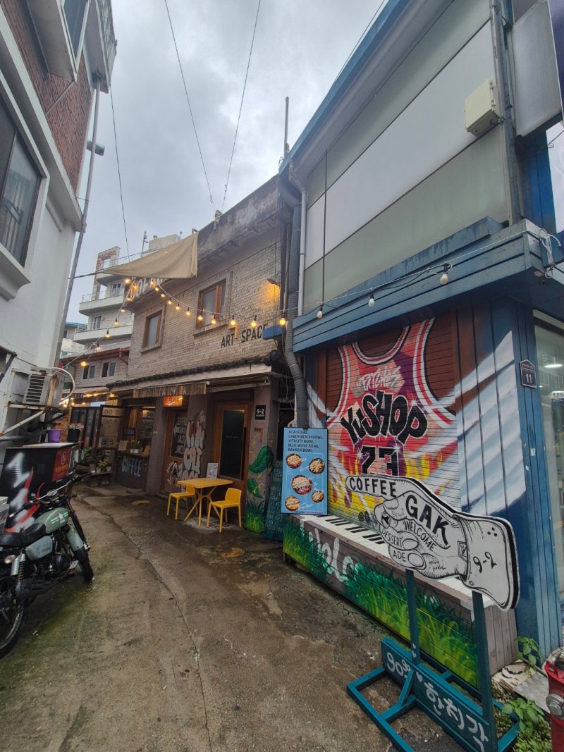 경기도 평택 국제중앙시장 주차 벽화 먹거리 송탄역