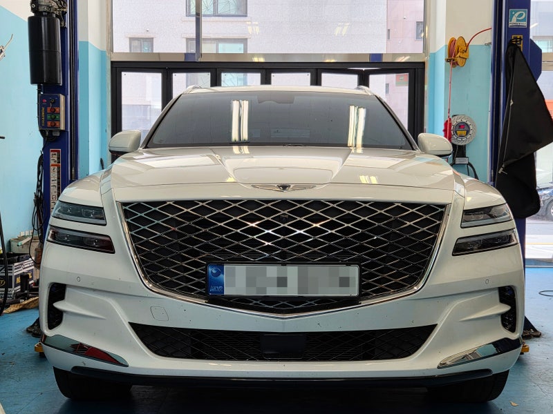 현대 제네시스 GV80 디젤 지크 X7 LS 5w30 엔진오일 교환완료!!