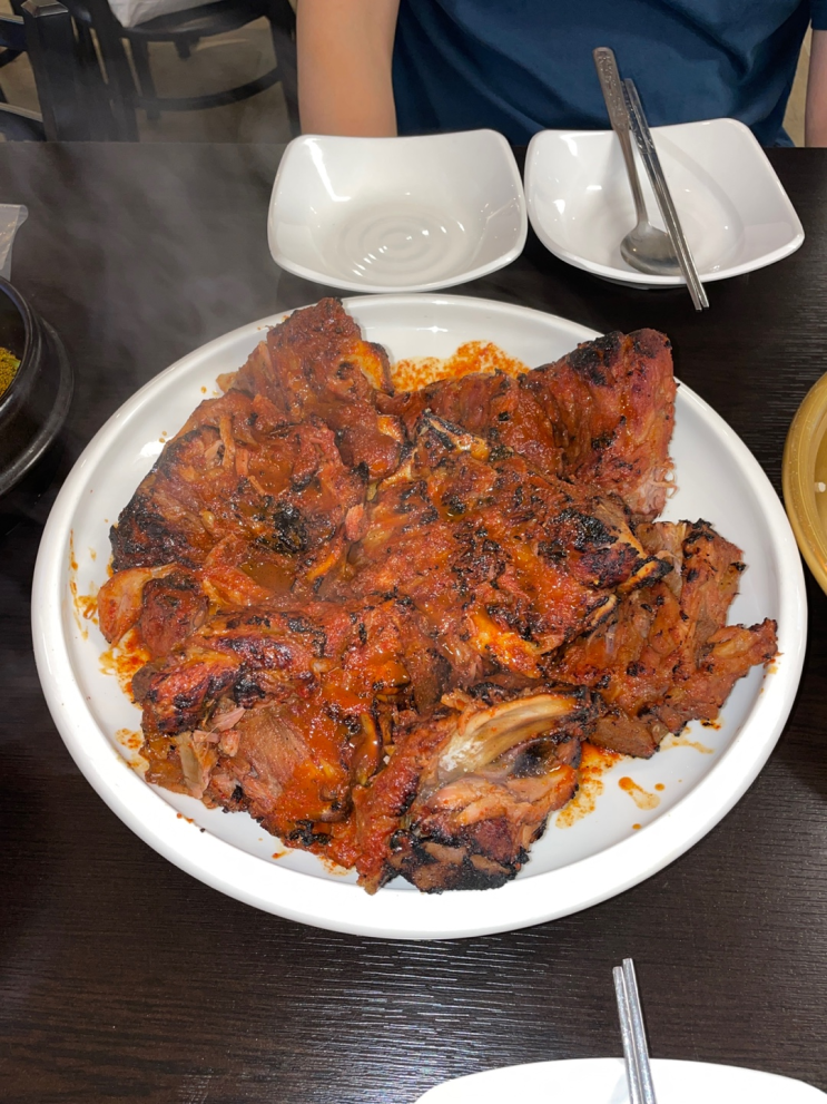  당산역 찐맛집 :: 전원 짚불 뼈구이 리뷰
