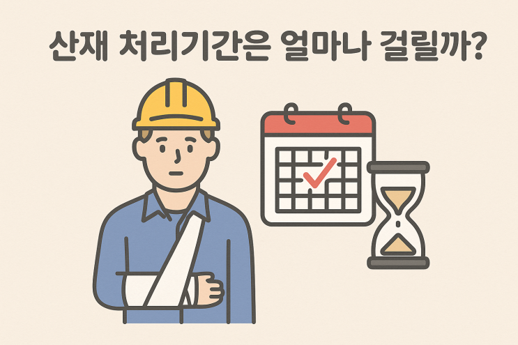  산재 처리 기간은 얼마나 걸릴까?