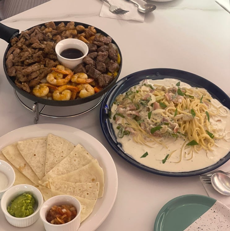  창원 가로수길 맛집 쟈흐다ㅣ파히타 세트, 데이트 코스 추천