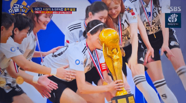 경기결과 <b>구척장신 우승</b> 원더우먼 준우승 MVP 김진경 득점왕... 