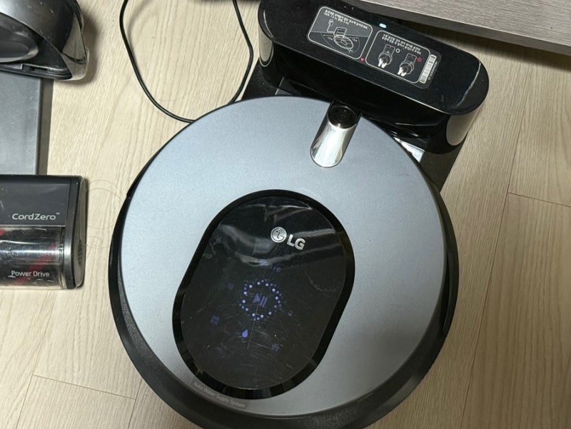 LG 물걸레 로봇청소기 M9 정품 배터리 교체 비용 서비스센터 방문 후기