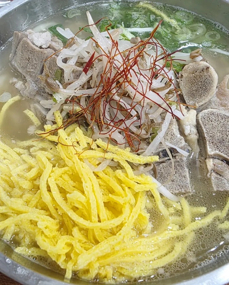  [장유율하]해장하기 딱 좋은 김해해장국 '진해장뼈칼국수 율하점'