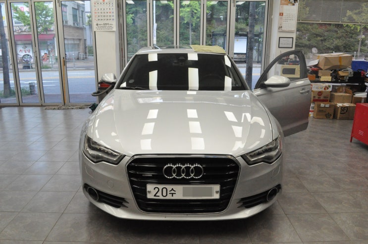  수지 판교 분당 아우디 ACC와 Audi braking guard 사용불가 4G0 907 217 A 메인보드 수리 - 수원테크(수입차 오디오수리 전문)