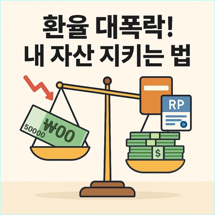  2025년 환율 전망: 원달러 1,450원? 달러 통장, 예금 vs RP 전격 비교 (자산 지키는 법)