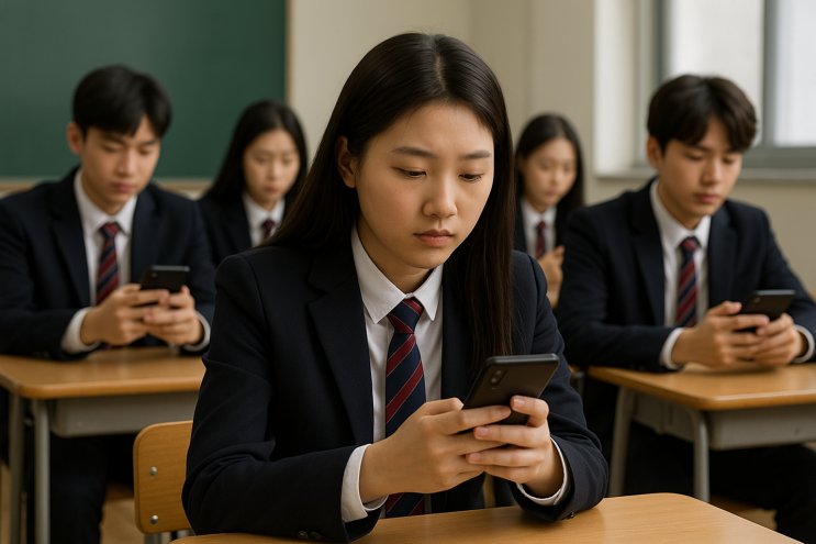 <b>수업 중 스마트폰</b> 사용 <b>금지</b> 국회 통과…내년 1학기부터 시행