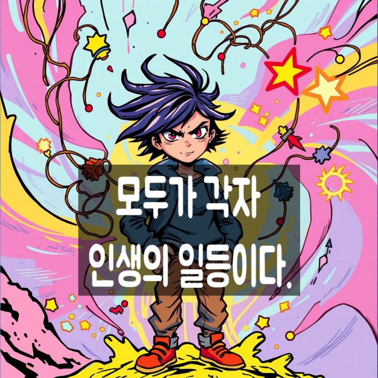  모두가 각자 인생의 일등이다.