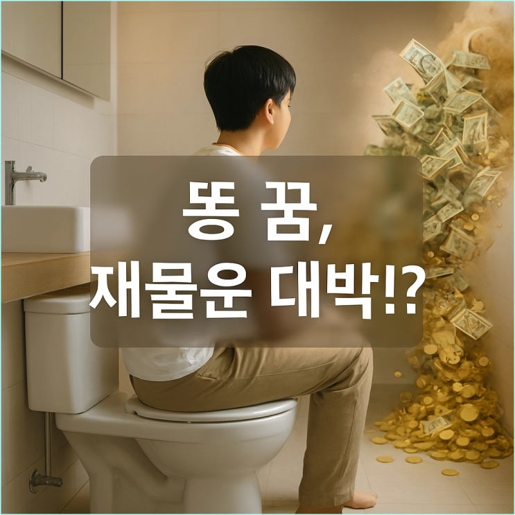  더러운 화장실 꿈, 똥 싸는 꿈 해몽: 재물운과 문제 해결의 결정적 차이