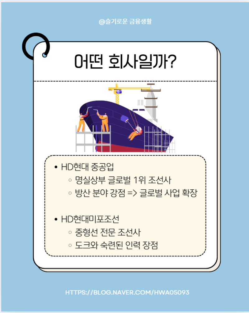 HD현대중공업·HD현대미포 합병,마스가_K-조선 산업 전망과 투자 전략 알아보기 : 네이버 블로그