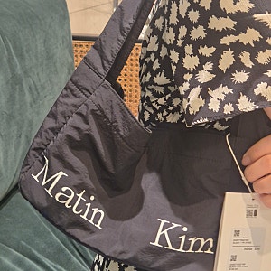 마뗑킴 2탄 미니 에코백, 카드지갑, 크로스백 MATIN CRISP MINI ECOBAG IN BLACK