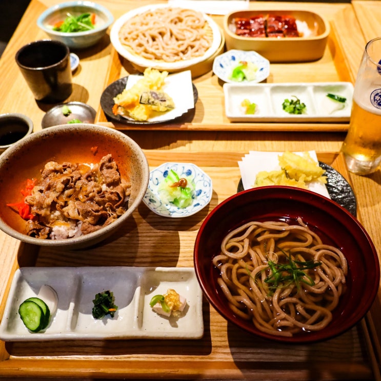  일본 오사카 도톤보리 맛집 다이마루 백화점 신사이바시 미쉐린 우동