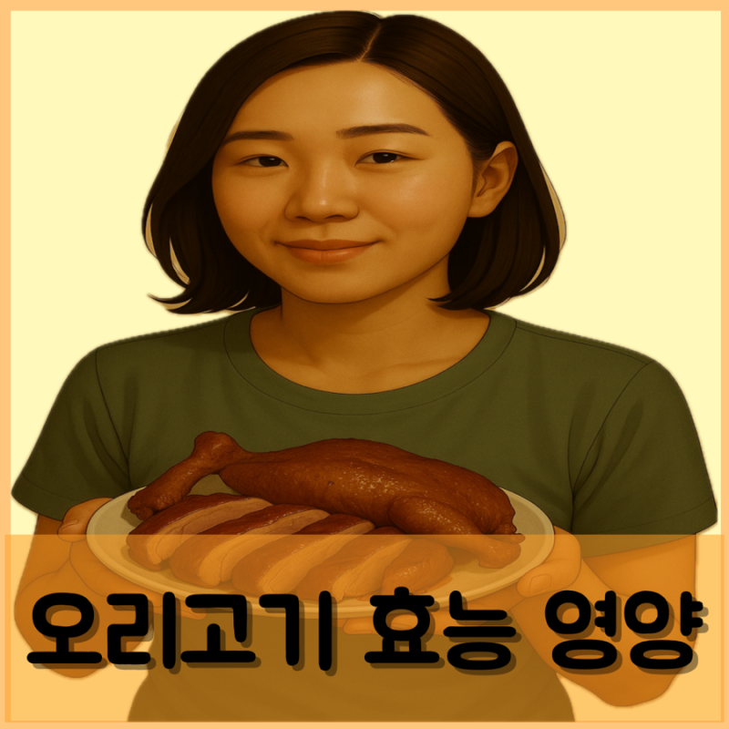 오리고기 효능 칼로리 영양성분