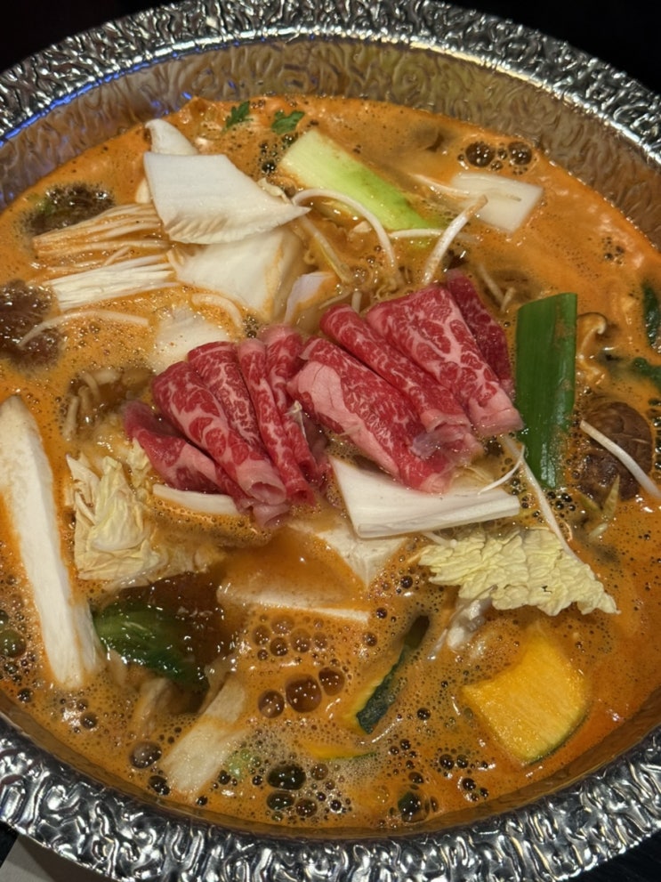  마곡 샤브샤브 맛집 옥소반 마곡본점 후기 | 샤브샤브부터 전복죽까지 완벽했던 한 끼