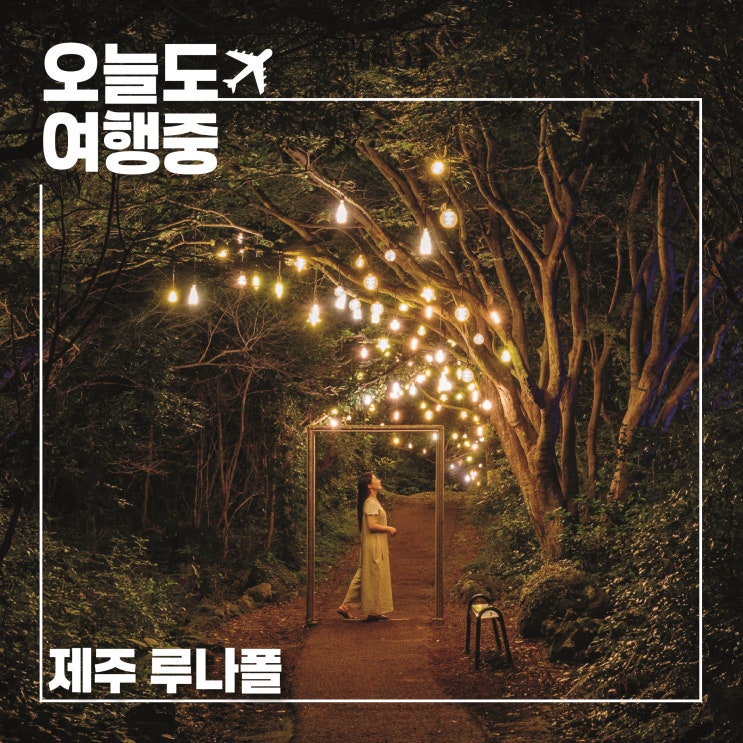  안덕 야간명소 루나폴 | 8월 제주도 여행 밤에만 열리는 달빛 테마파크