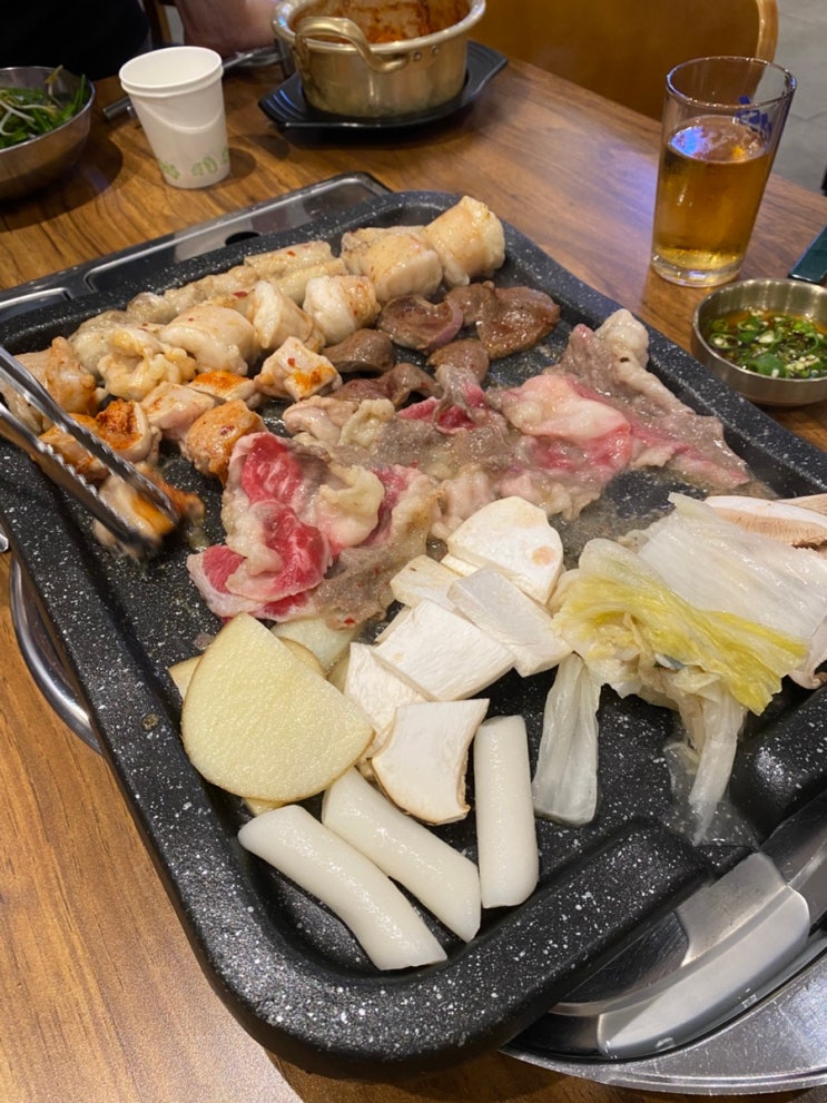  부송동 맛집 곱창 익산 곱창고플러스 방문해봤습니다 한우곱창모듬 솔직후기 곱창 대창 염통 양 차돌 드루와 익산 맥주 싼곳 부송동저녁