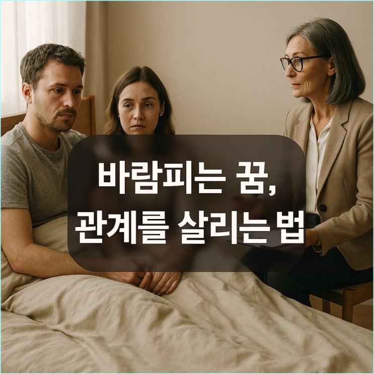  바람피는 꿈: 해몽 말고 관계를 살리는 심리 분석법