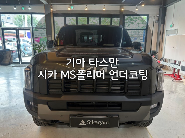  포항에서 기아 타스만 언더코팅 많이 하는 곳은 양덕 윌로우