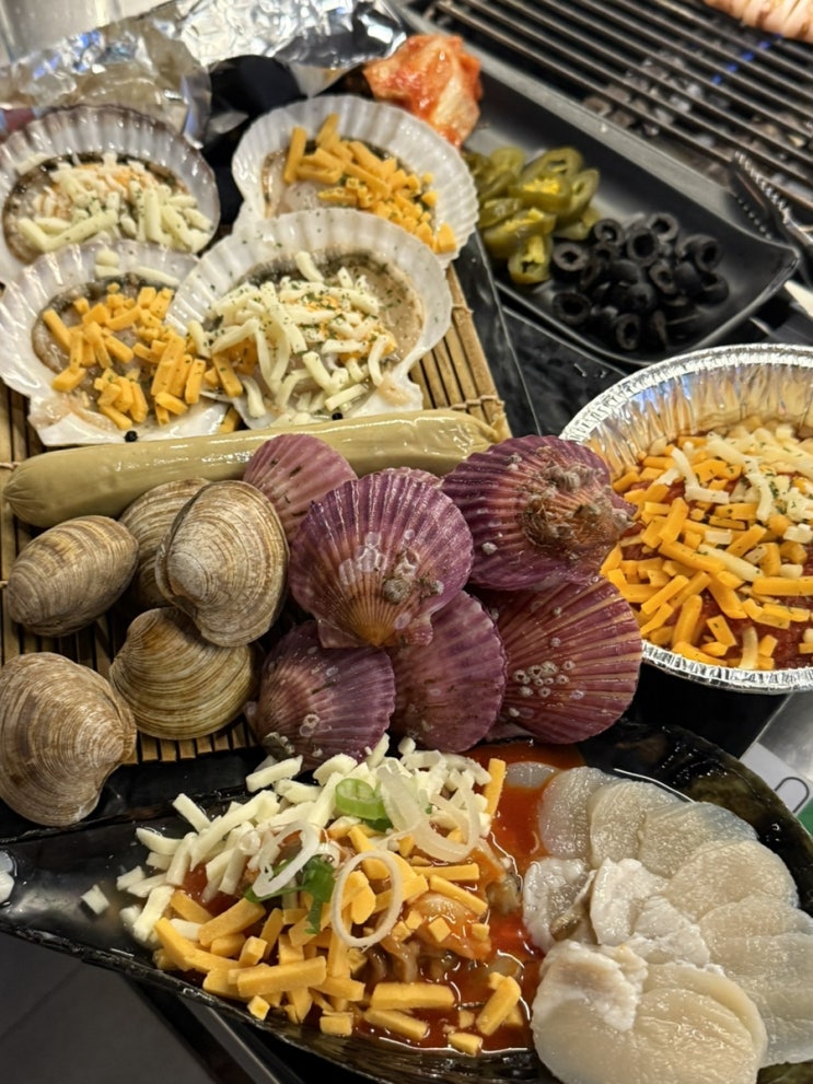  홍대 맛집 하와이조개 홍대점