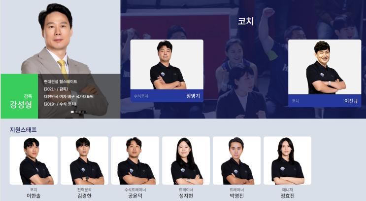 2025-2026 여자배구 V리그 현대건설 전력분석 및 강점 단점 보완점 예....