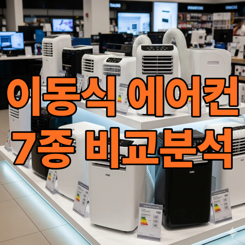 2025년 이동식에어컨 추천 TOP7 비교